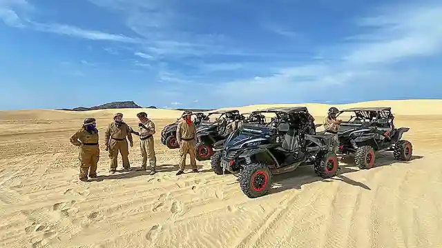 Deze active toer vond iedereen erg leuk en interessant. Met de buggy door de woestijn van Boa Vista.